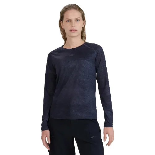 LONGSLEEVE DAMSKI 4F TRENINGOWY SZYBKOSCHNĄCY NA ROWER KOLOR CZARNY