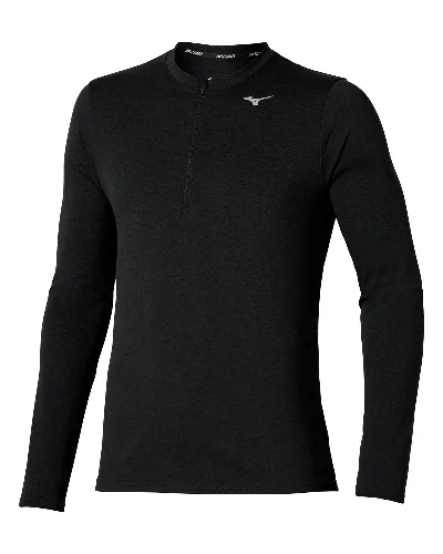 Longsleeve do biegania męski Mizuno Core Impulse Half Zip Tee