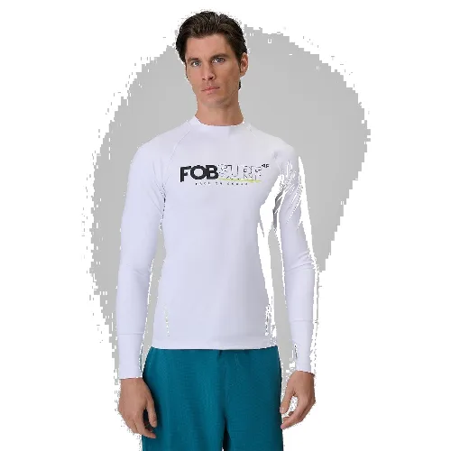 Longsleeve do pływania i sportów wodnych z UPF50+ męski 4F 4FRSS26TFWLM004