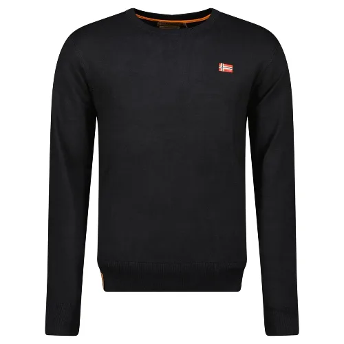 Longsleeve Geographical Norway FERASMO BLACK DB MEN 246 czarny męska