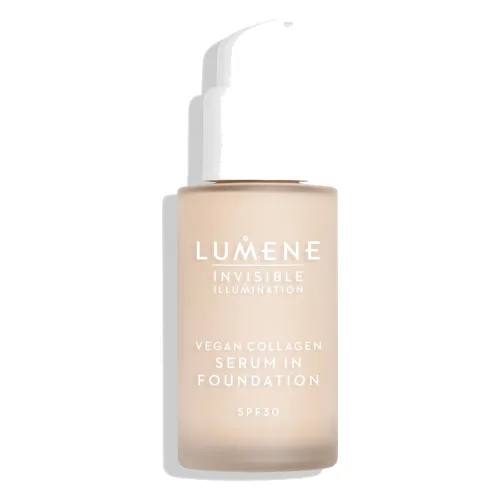 Lumene Invisible Illumination Podkład z serum z wegańskim kolagenem SPF30 Podkłady 30 ml 0.0