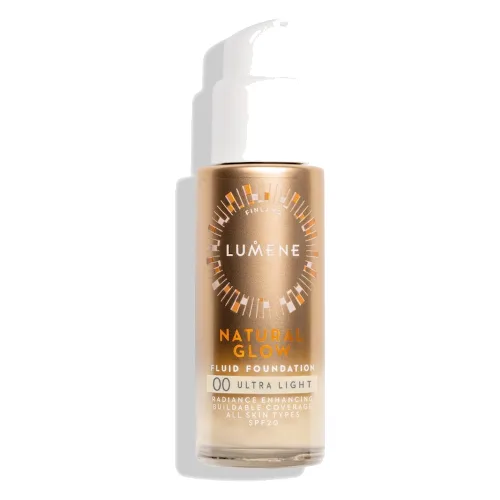 Lumene Natural Glow Podkłady 30 ml 0 - ULTRA LIGHT