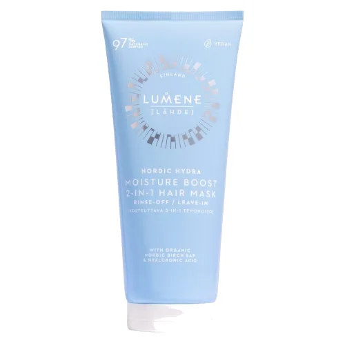 Lumene NORDIC HYDRA [LÄHDE] Nawilżająca maska do włosów 2w1 200 ml Maski do włosów