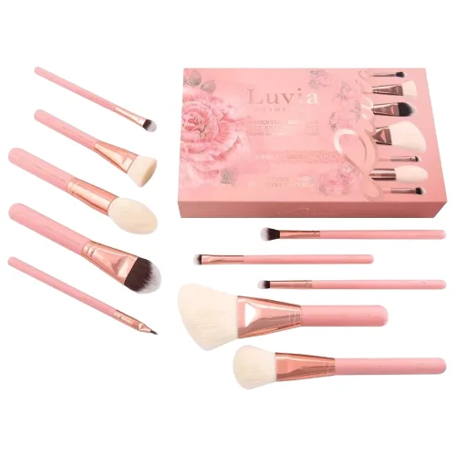 Luvia Essential Brushes - Expansion Set - Rose Golden Vintage Pędzle do pudru 1 ct 1 szt.