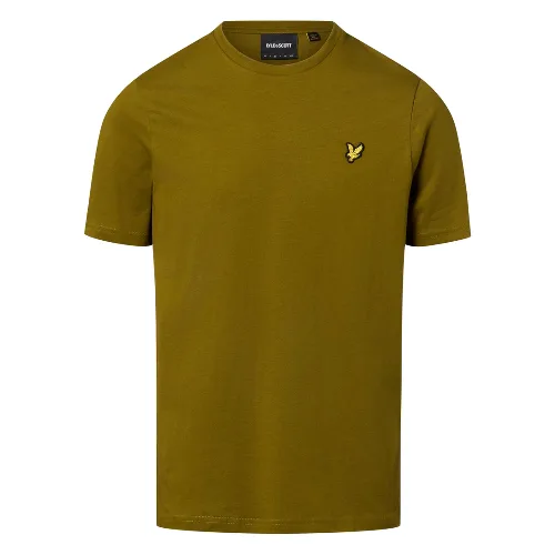 Lyle & Scott T-shirt Mężczyźni Dżersej zielony, L