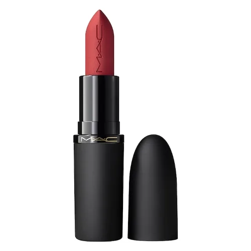 MAC Powder Kiss Hazy Matte Lipstick Szminki 3,5 g DUBONNET BUZZ