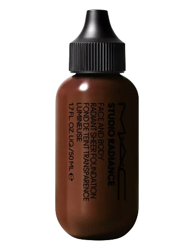 MAC Studio Face and Body Radiant Sheer Foundation rozświetlający podkład pod makijaż 50 ml – różne odcienie - N7