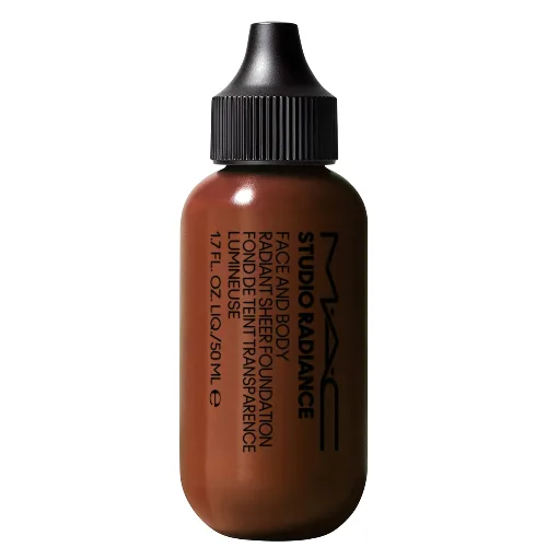 MAC Studio Face and Body Radiant Sheer Foundation rozświetlający podkład pod makijaż 50 ml – różne odcienie - N8