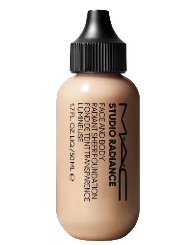 MAC Studio Face and Body Radiant Sheer Foundation rozświetlający podkład pod makijaż 50 ml – różne odcienie - N0