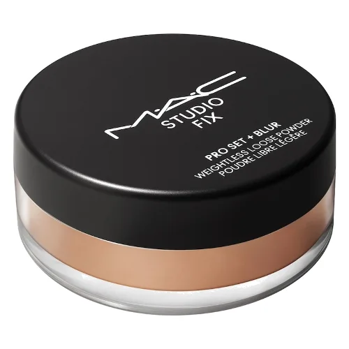 MAC Studio Fix Pro Set + Blur Weightless Loose Powder Pudry 6,5 g DARK