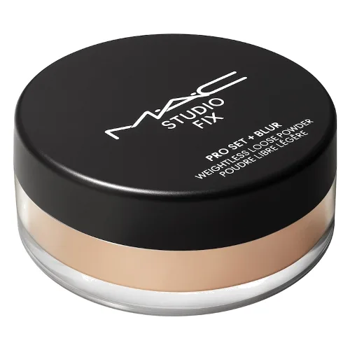 MAC Studio Fix Pro Set + Blur Weightless Loose Powder Pudry 6,5 g MEDIUM