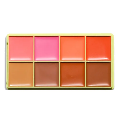 Made By Mitchell Curve Case Cream Blusher Palette (Various Shades) - Light