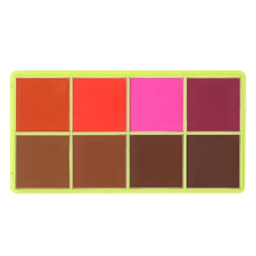 Made By Mitchell Curve Case Pressed Powder Blusher Palette (Various Shades) - Medium/Deep