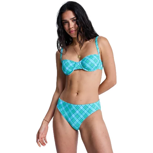 Majtki bikini hipster dla Kobiety PRINTED ESSENTIALS Zielony