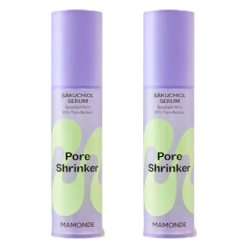 Mamonde - Pore Shrinker Bakuchiol Serum - 50ml (2ea) Set