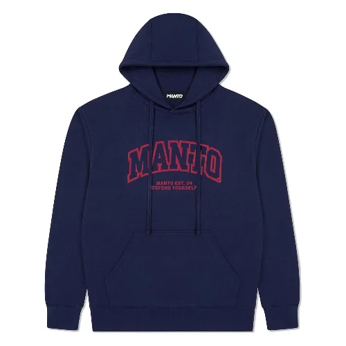 MANTO bluza z kapturem VARSITY 26 granatowa