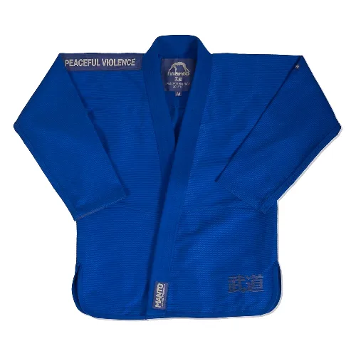 MANTO "SOCIETY" BJJ Gi niebieskie