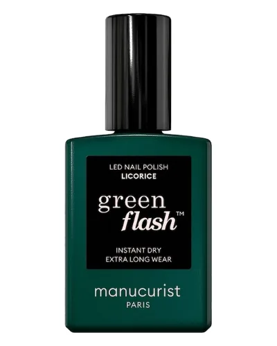 manucurist green flash LED gel Lakiery do paznokci 15 ml 171717 - NOIR