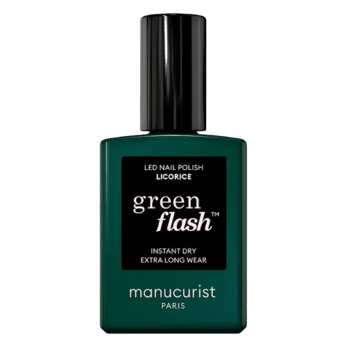 manucurist green flash LED gel Lakiery do paznokci 15 ml 171717 - NOIR