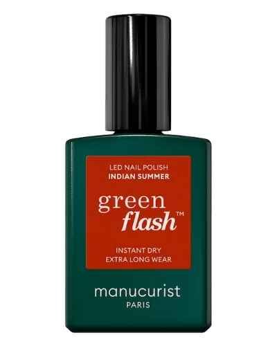 manucurist green flash LED gel Lakiery do paznokci 15 ml AC2F0F - ROUGE