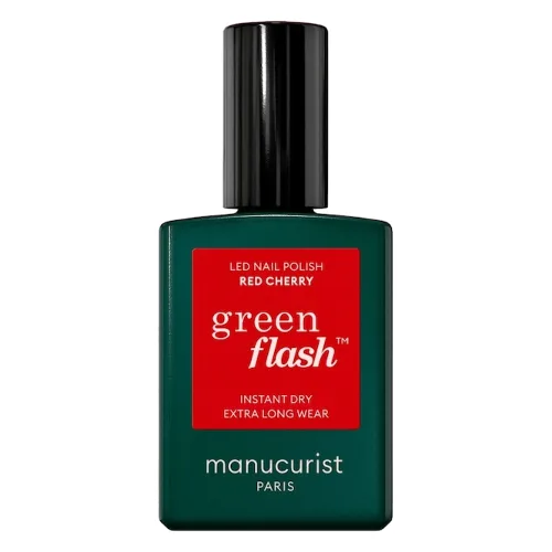 manucurist green flash LED gel Lakiery do paznokci 15 ml B70005 - ROUGE