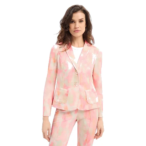 Marc Cain bluza dresowa Kobiety wielokolorowy|różowy, 38