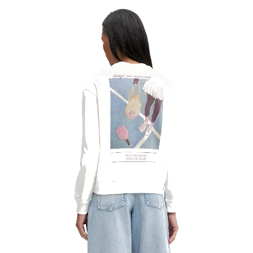 Marc O'Polo bluza oversize damska bawełniana