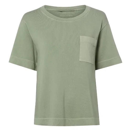 Marc O'Polo Koszulka Kobiety Bawełna (100%) zielony, M