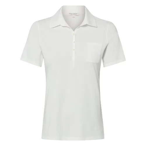 Marc O'Polo koszulka polo Kobiety Bawełna biały, XL