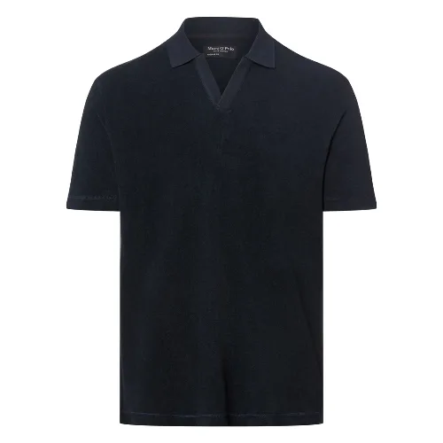 Marc O'Polo koszulka polo Mężczyźni Bawełna (100%) niebieski, XXL