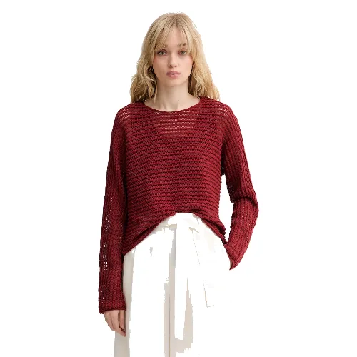 Marc O'Polo sweter damski z lnem