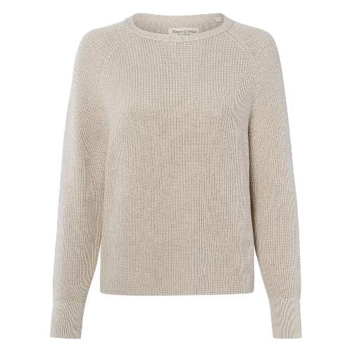 Marc O'Polo Sweter z dzianiny Kobiety Bawełna szary, XS