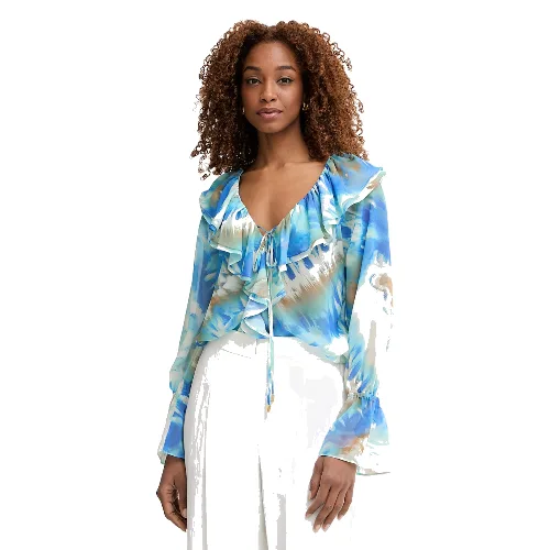Marciano by Guess bluzka z falbanką damska ADELA