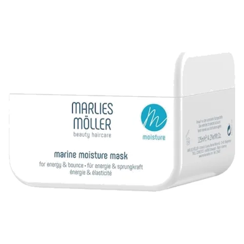 Marlies Möller Marine Moisture Marine Mask Maski do włosów 125 ml Jasnobrązowy