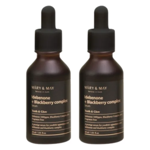 Mary&May Idebenone+Blackberry Complex Serum - 30ml (2szt.) Set