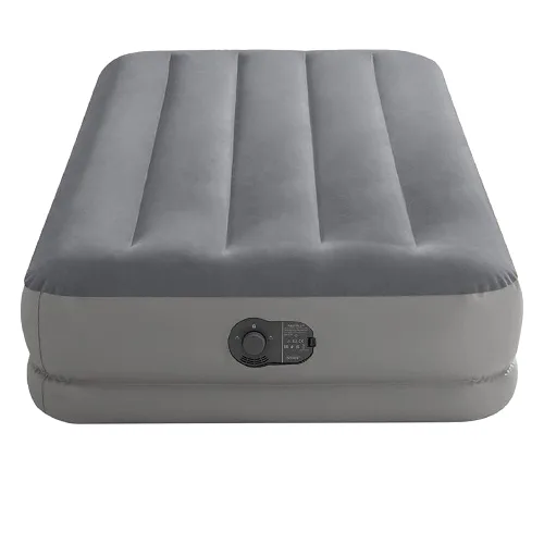 Materac dmuchany welurowy 191x99 cm z pompką USB Intex 64112