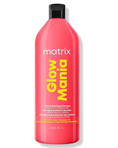 Matrix Glow Mania Nabłyszczający Szampon do Włosów Farbowanych 1000ml