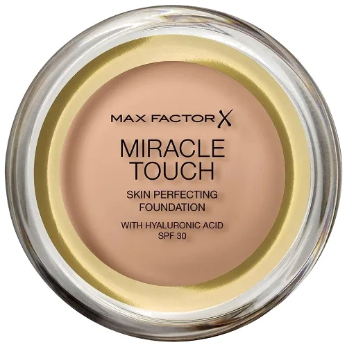Max Factor Max Factor Miracle Touch nawilżający podkład do twarzy w kompakcie nr 45 - Warm Almond Podkłady 11,5 g 75 - GOLDEN