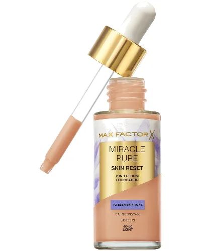 Max Factor Miracle Pure Skin Revival Serum Foundation podkład pod makijaż w formie serum 30 ml (różne odcienie) - 40-60 Light