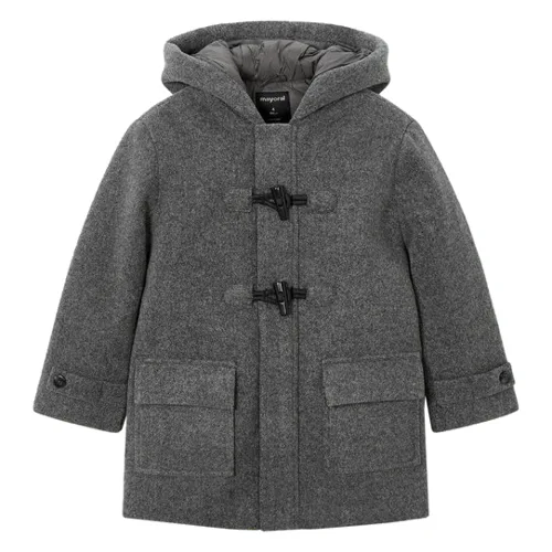 Mayoral Płaszcz zimowy 4423 Szary Regular Fit