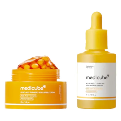 medicube - Kojic Acid Cream and Serum Pair