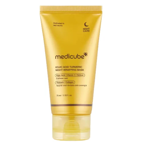 Medicube Kojic Acid Tumeric Overnight Wrapping Mask 75ml