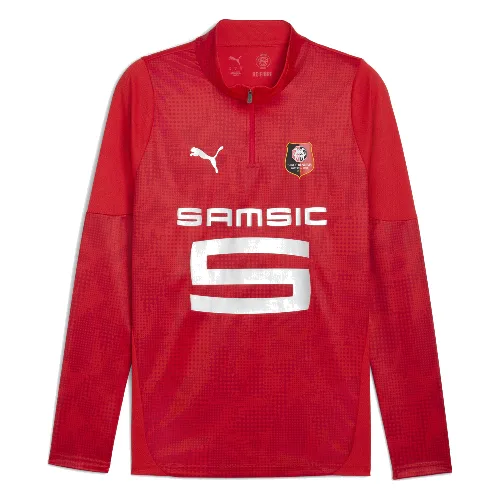 Męska bluza treningowa z zamkiem 1/4 Stade Rennais F.C. PUMA