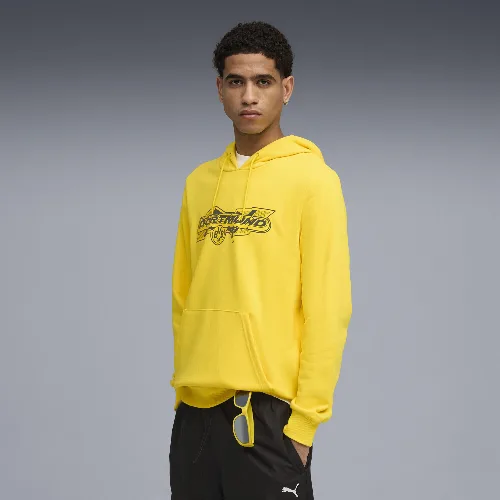 Męska bluza z kapturem Borussia Dortmud FtblCulture PUMA