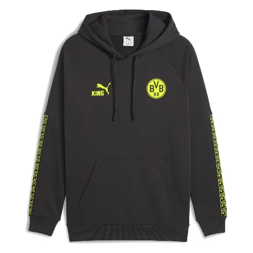 Męska bluza z kapturem Borussia Dortmund KING PUMA