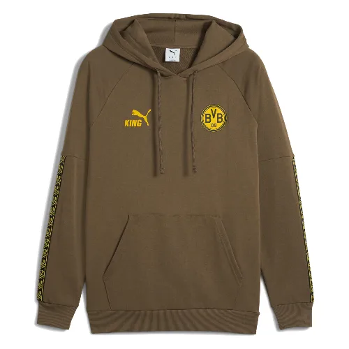 Męska bluza z kapturem Borussia Dortmund KING PUMA