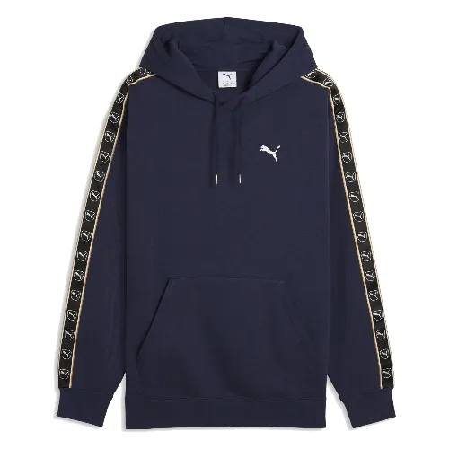 Męska bluza z kapturem Essentials Elevated Tape o luźnym kroju PUMA