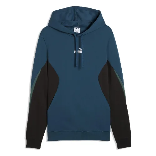 Męska bluza z kapturem Essentials z blokami kolorów PUMA