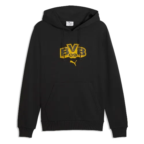 Męska bluza z kapturem ftblCULTURE Borussia Dortmund PUMA