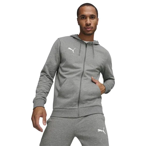 Męska Bluza Z Kapturem Team Goal Casual Full Zip